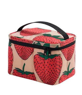 Puffy Lunch Bag:  Strawberry