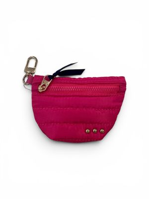 Bag Charm - Mini Crossbody: Fuchsia