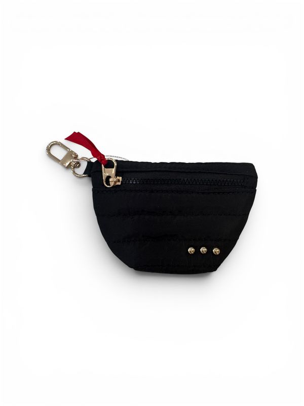 Bag Charm - Mini Crossbody:  Black
