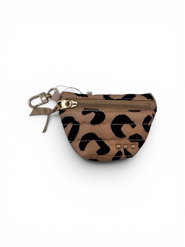Bag Charm - Mini Crossbody: Leopard