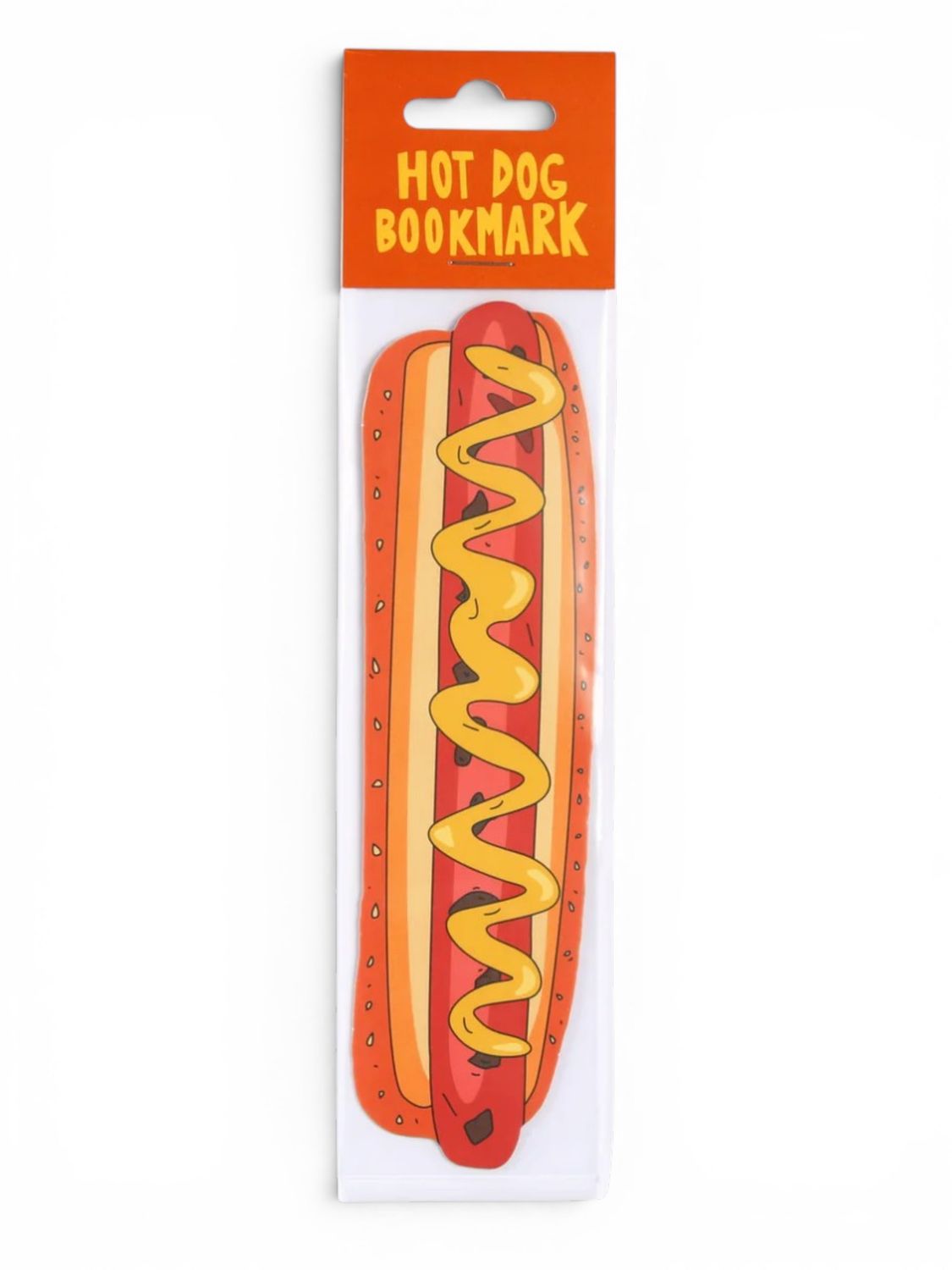 Bookmark - Diecut:  Hot Dog