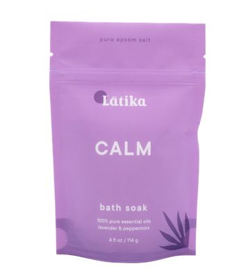 Bath Salts-  Calm Lavender Mint Salts