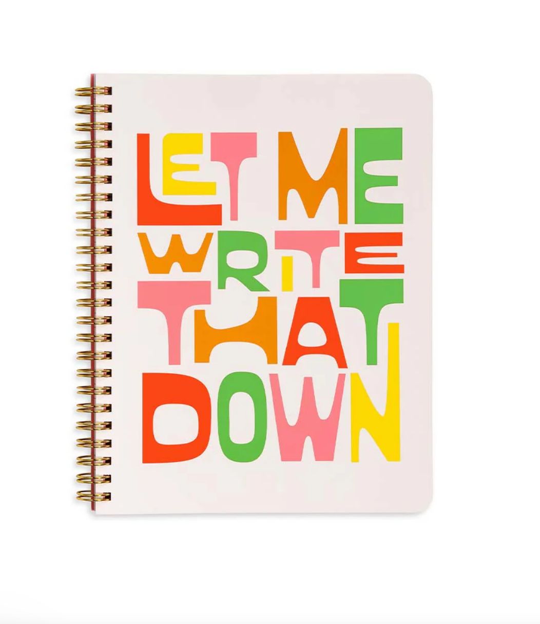 Notebook - Mini: Let Me Write That Down