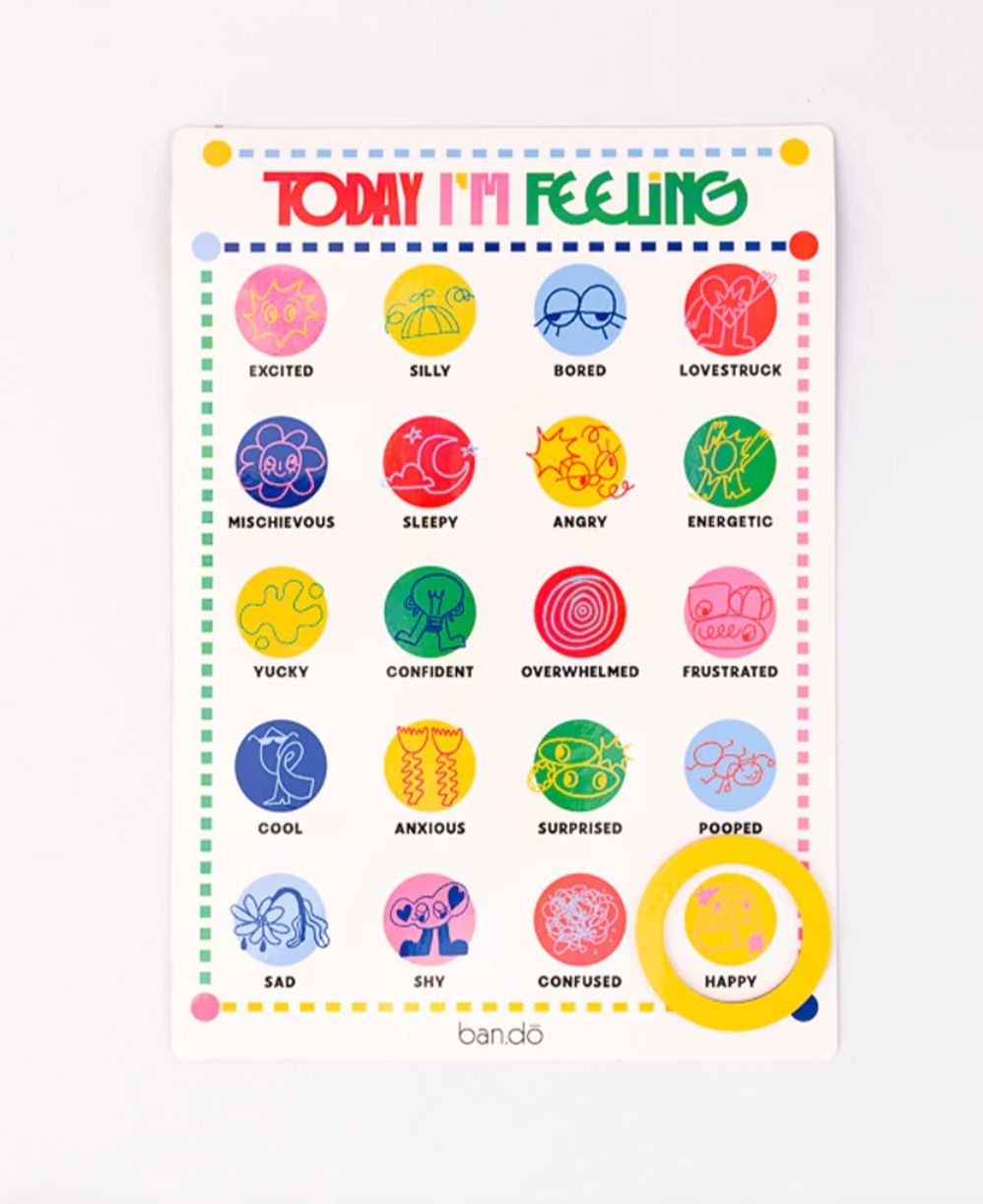 Magnetic Daily Mood Tracker - Today I'm Feeling