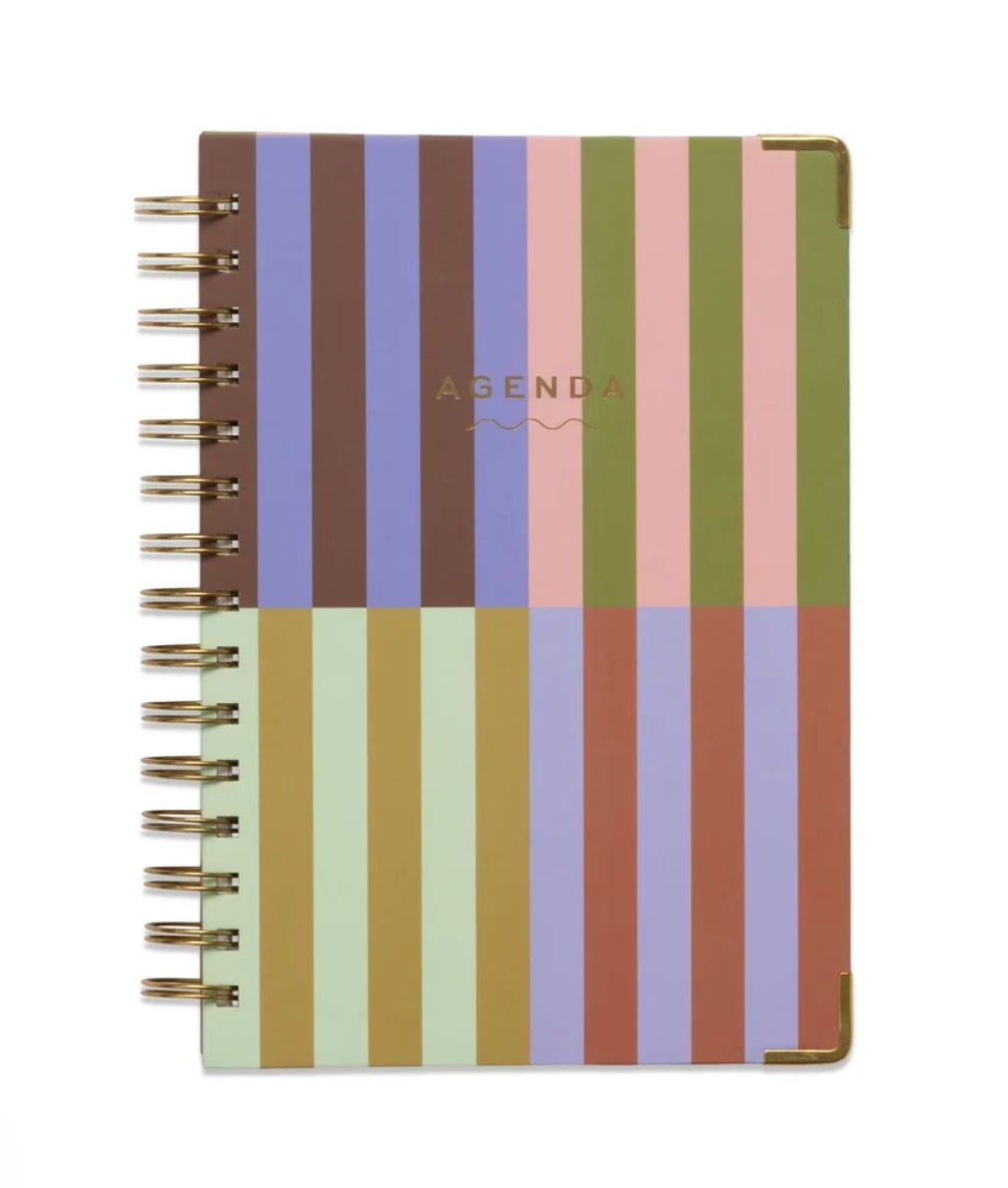 Planner - Undated Perpetual Bold Stripe