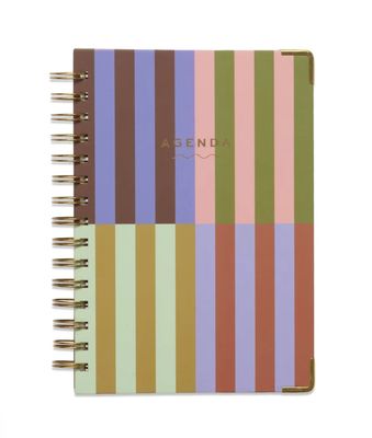 Planner - Undated Perpetual Bold Stripe