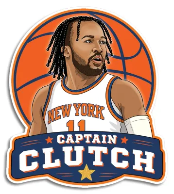 Sticker - Captain Clutch Brunson
