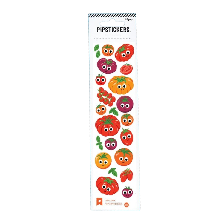 Pipsticks Sticker Sheet (Rectangle Small) - Googly Eye Saucy Stare