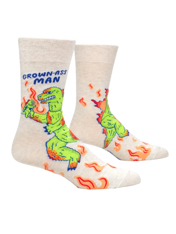 Socks - Men's Crew: Grown-Ass Man
