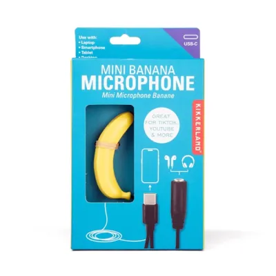 Mini Microphone - Banana