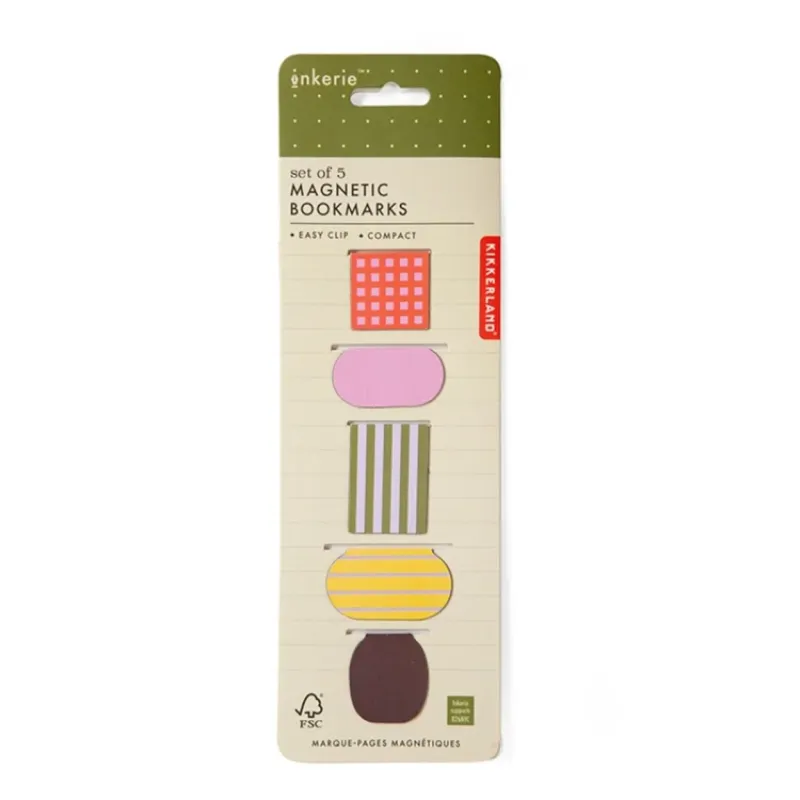 Bookmarks - Inkerie set of 5 Magnetic
