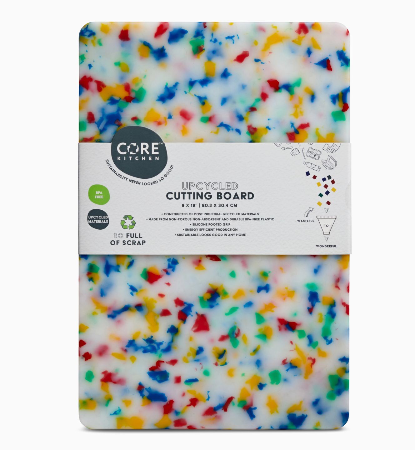 Cutting Board - Reycled Confetti Small