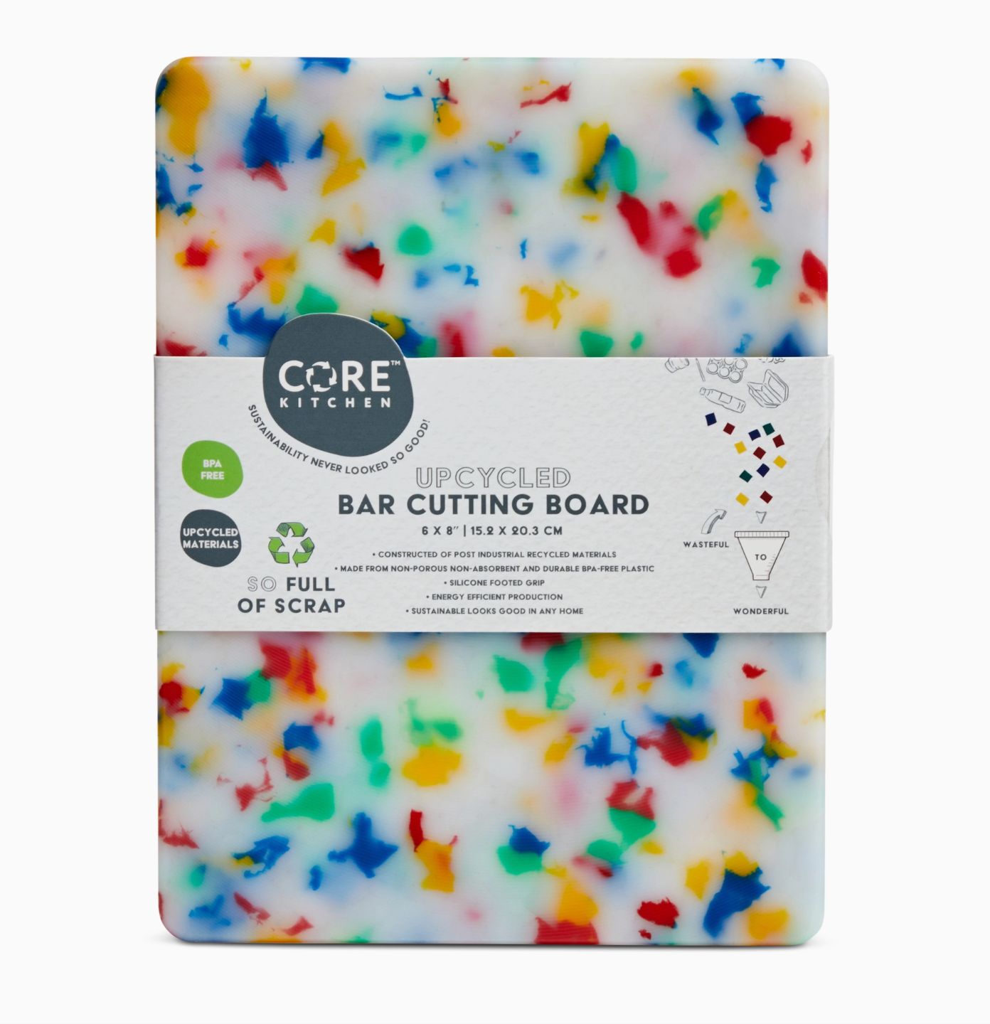 Cutting Board - Recycled Confetti XS