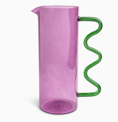 Squiggle Pitcher - Purple