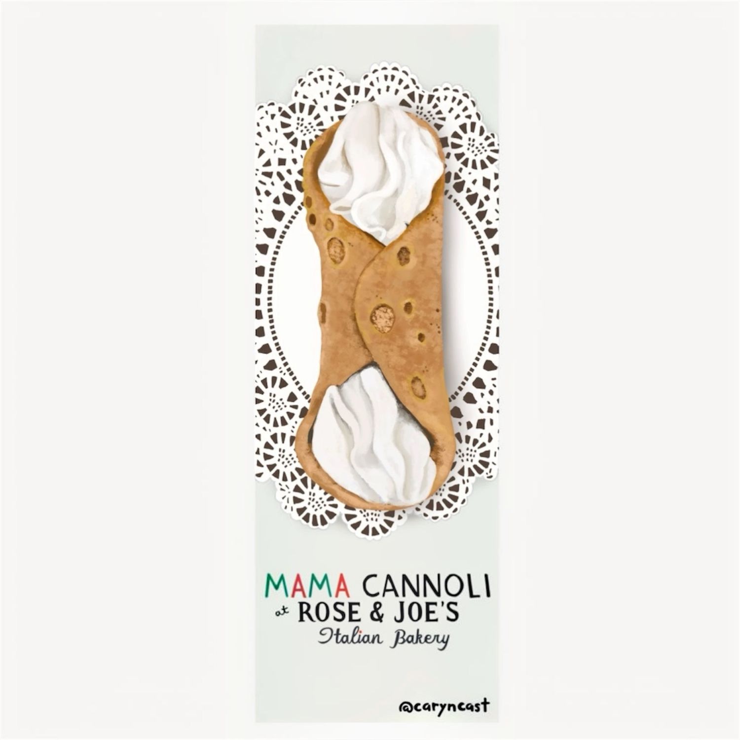 Bookmark - Mama Cannoli