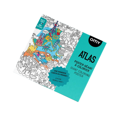 Coloring Poster - Atlas