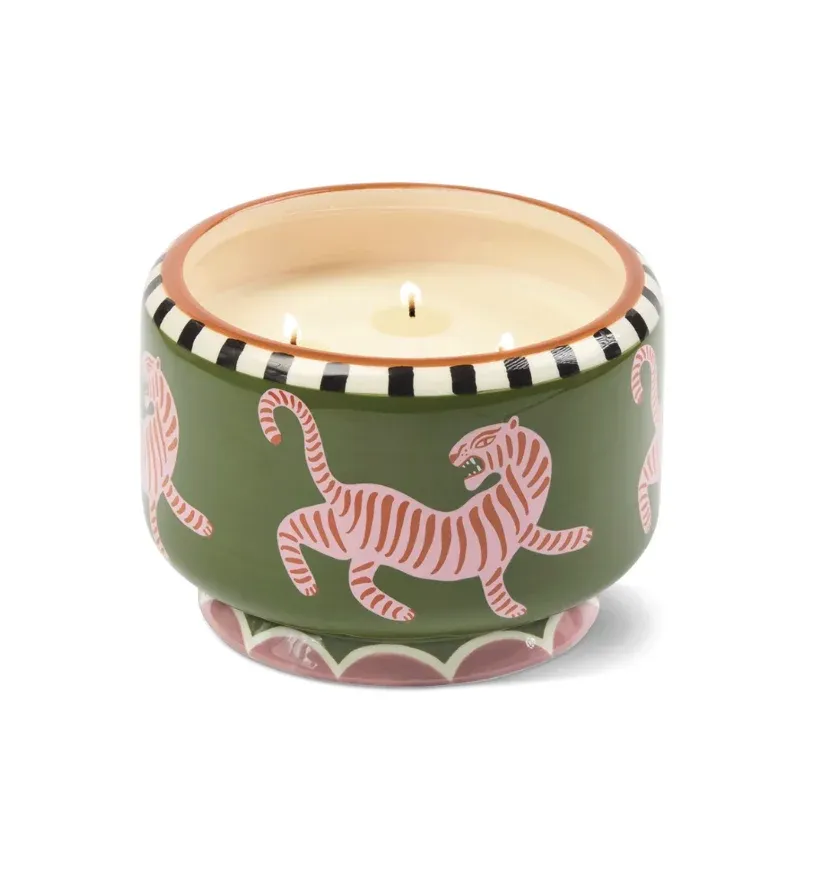 Candle - Dopo Painted 24oz: Black Cedar &amp; Fig