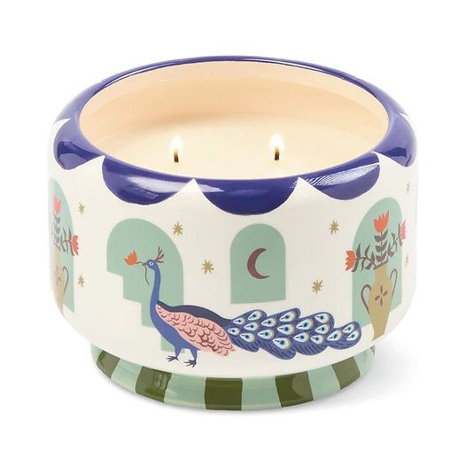 Candle - Dopo Painted 24oz: Misted Lime