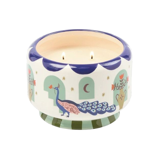 Candle - Dopo Painted 24oz: Misted Lime