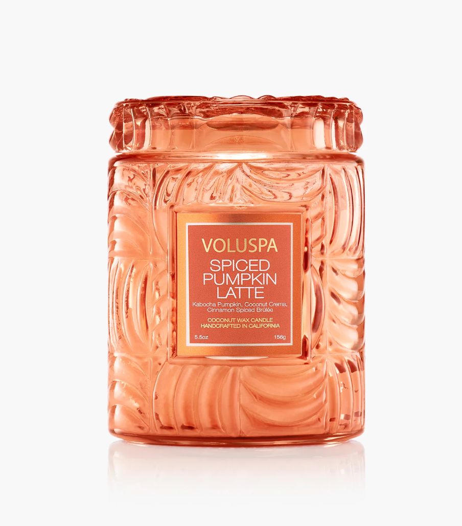 Candle - Voluspa Spiced Pumpkin Latte 5.5oz