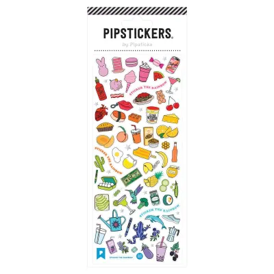 Pipsticks Sticker Sheet (Rectangle) - Sticker The Rainbow