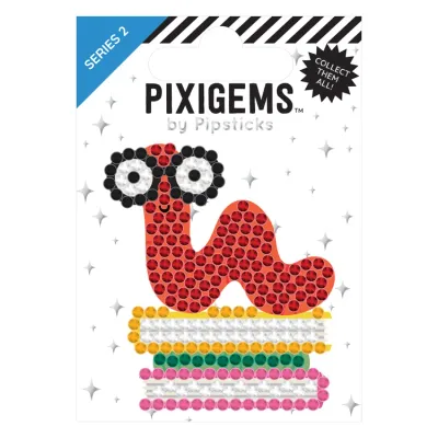 Pixigem Sticker -  Benny Bookworm