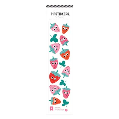 Pipsticks Sticker Sheet (Rectangle Small) - Googly Eyed Berry Goofy