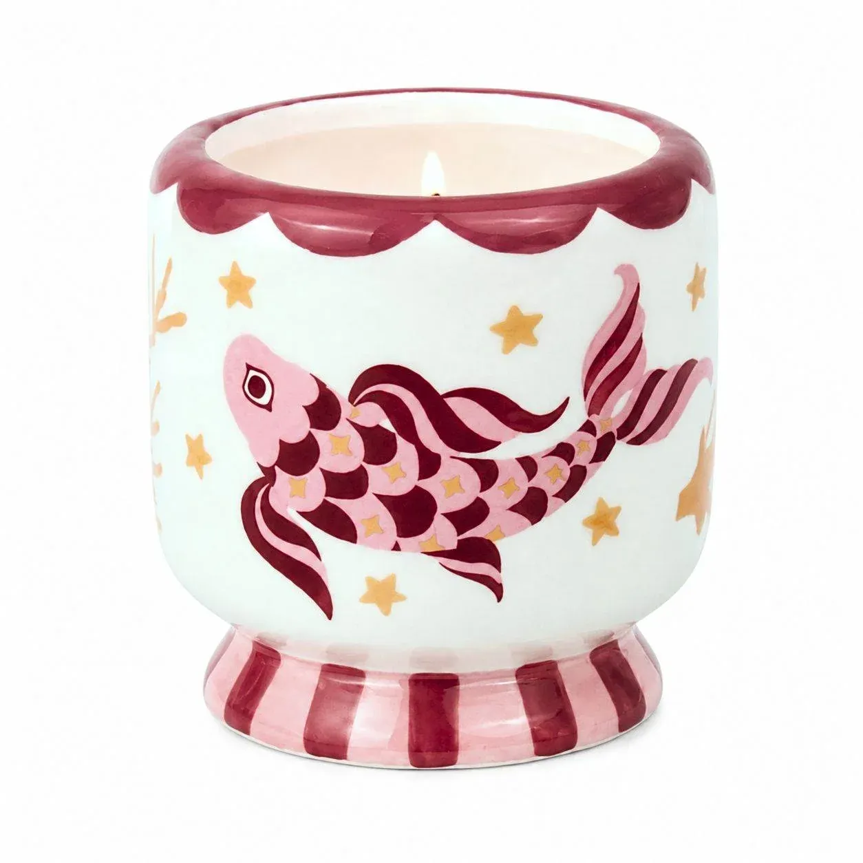 Candle - Dopo Painted Koi: Ocean Tide