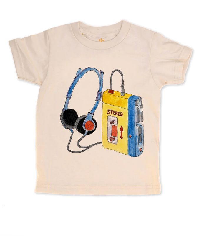 T-Shirt Kids - Cassette Player