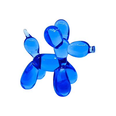 Tiny Glass Trinket -  Balloon Dog