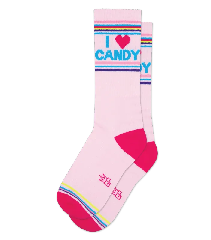 Socks - Athletic: I Heart Candy