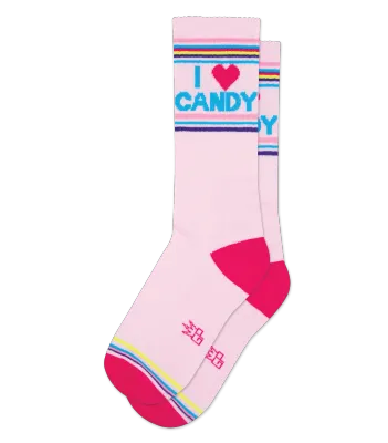 Socks - Athletic: I Heart Candy