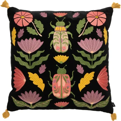 Pillow - Embroidered Amulet