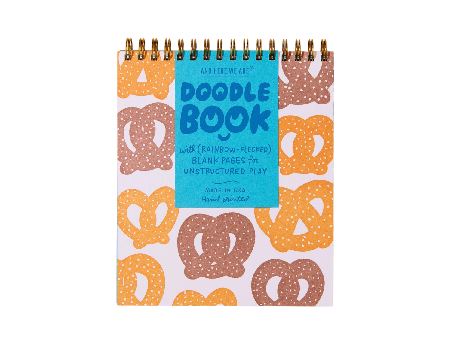 Notebook - Spiral Soft Pretzel