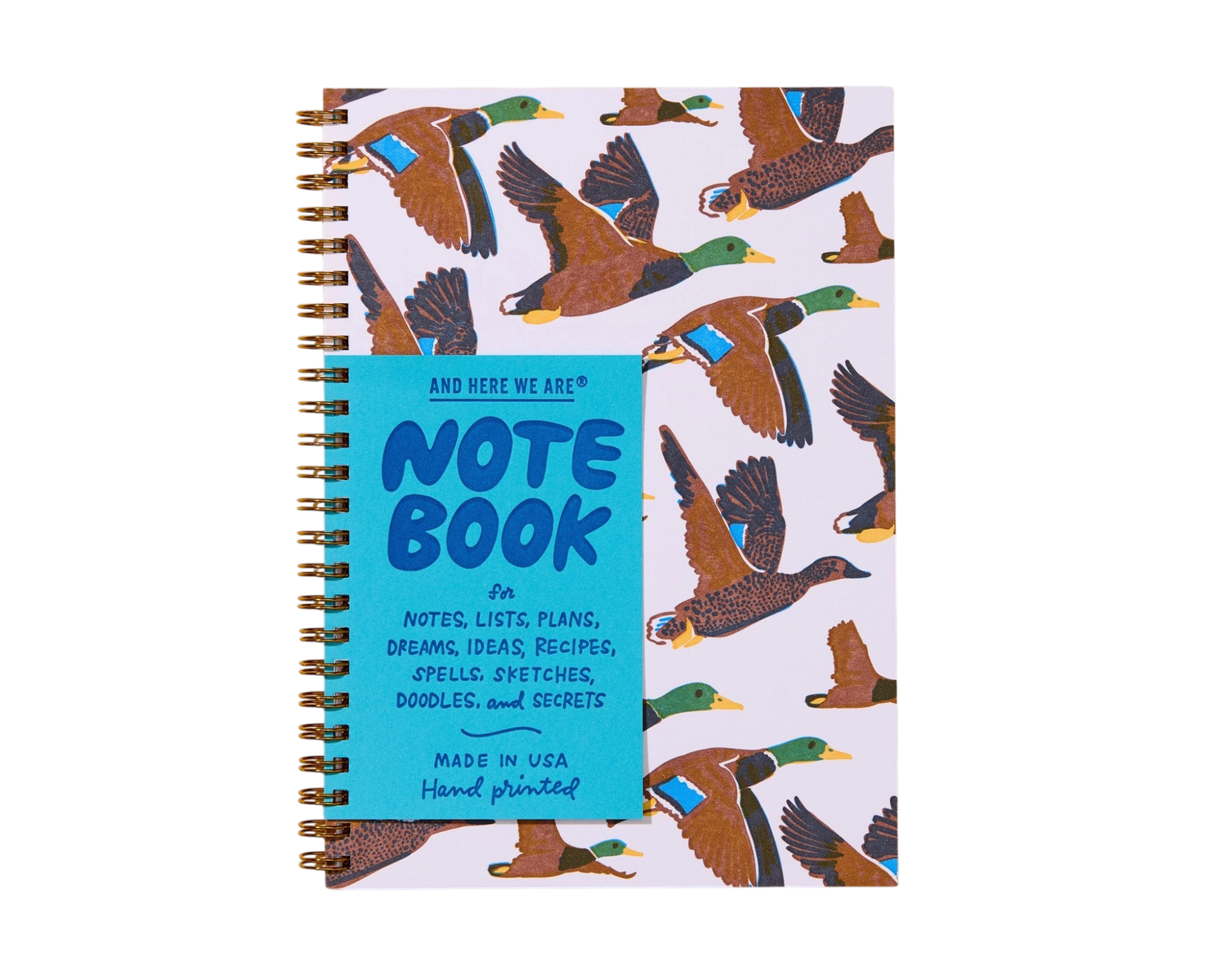 Notebook - Spiral Flying Ducks