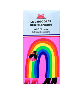 Chocolate Bar - Extra Dark: Rainbow