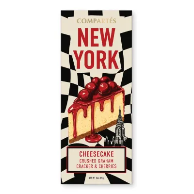 Chocolate Bar - Compartes: New York Cheesecake