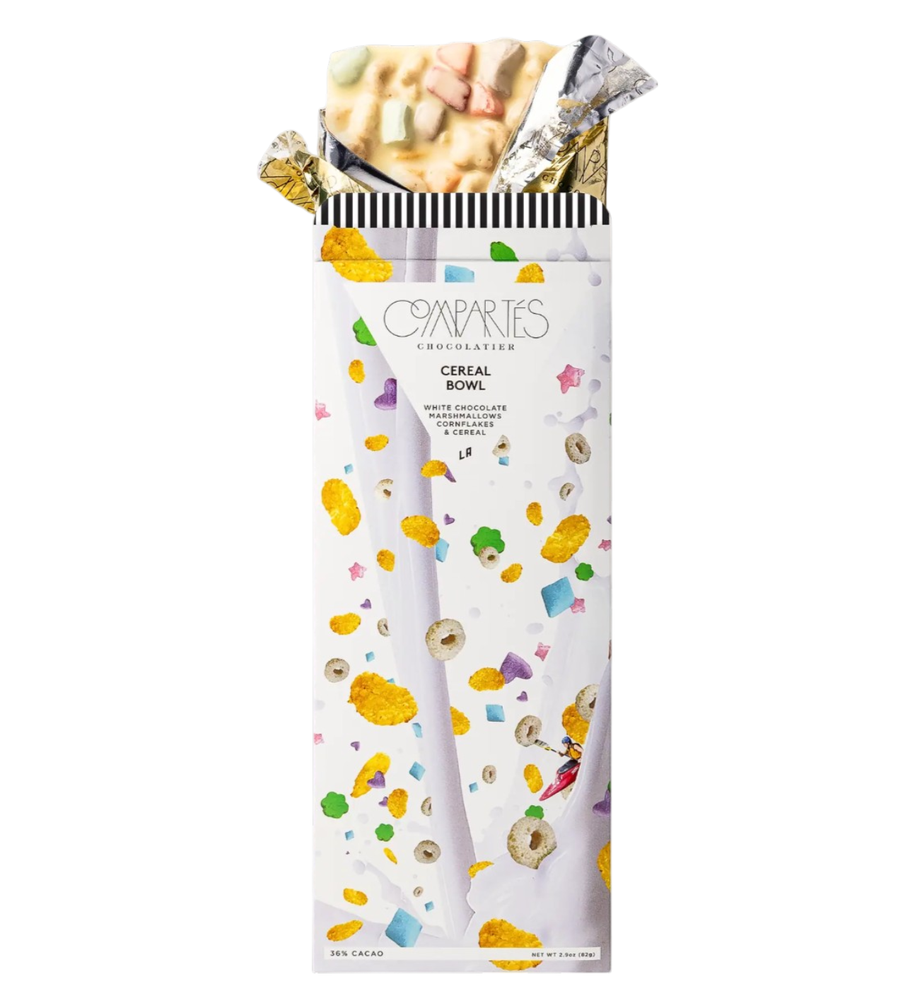 Chocolate Bar: Compartes (White Chocolate) Cereal Bowl