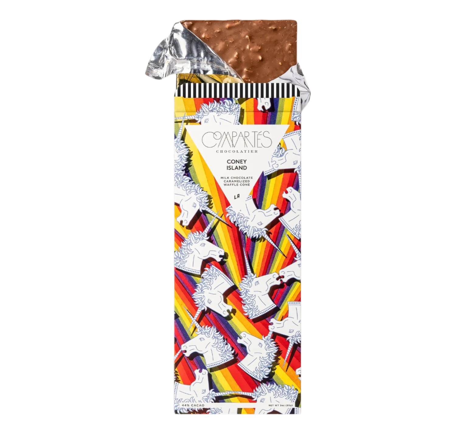 Chocolate Bar: Compartes -  Coney Island Waffle Cone