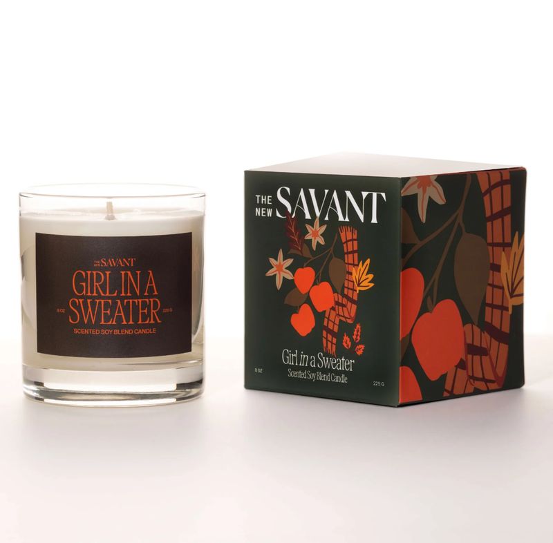 Candle - Boxed: Girl in a Sweater