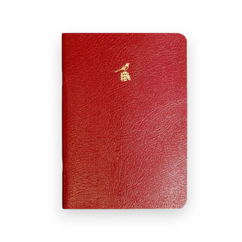 Journal - Soft Cover A5 64pg Lined: Red w/ Red Edge