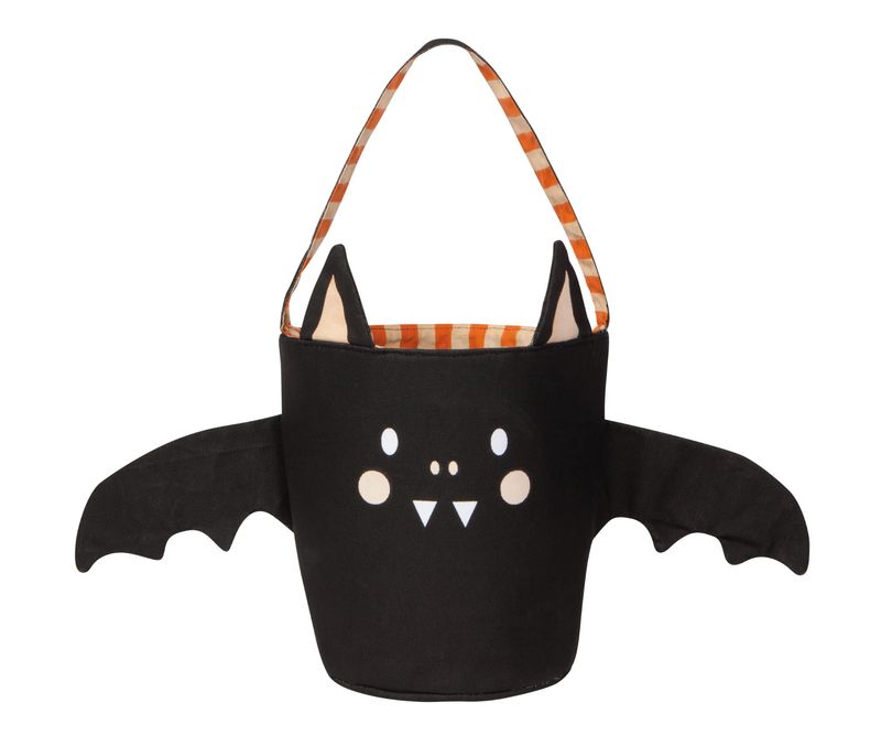 Halloween Candy Bucket - Boo Crew:  Black Bat