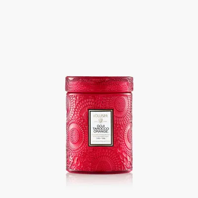 Candle - Voluspa Goji Tarocco Orange Small  Jar 5.5oz