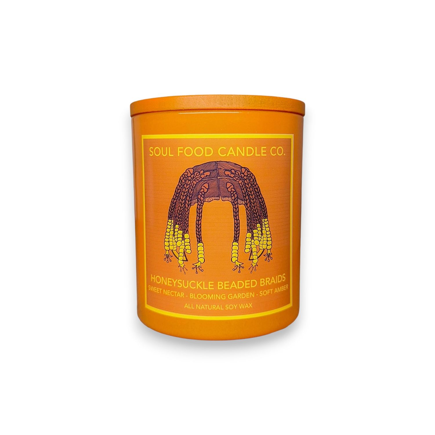 Candle - Soul Food - Honeysuckle Beaded Braids: 11oz