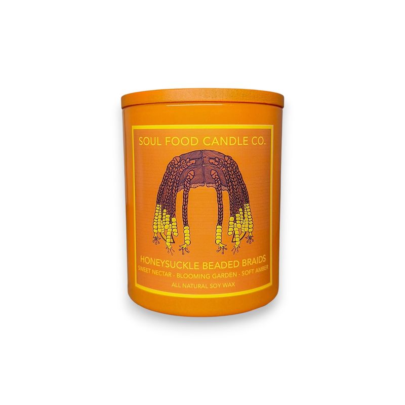 Candle - Soul Food - Honeysuckle Beaded Braids: 11oz