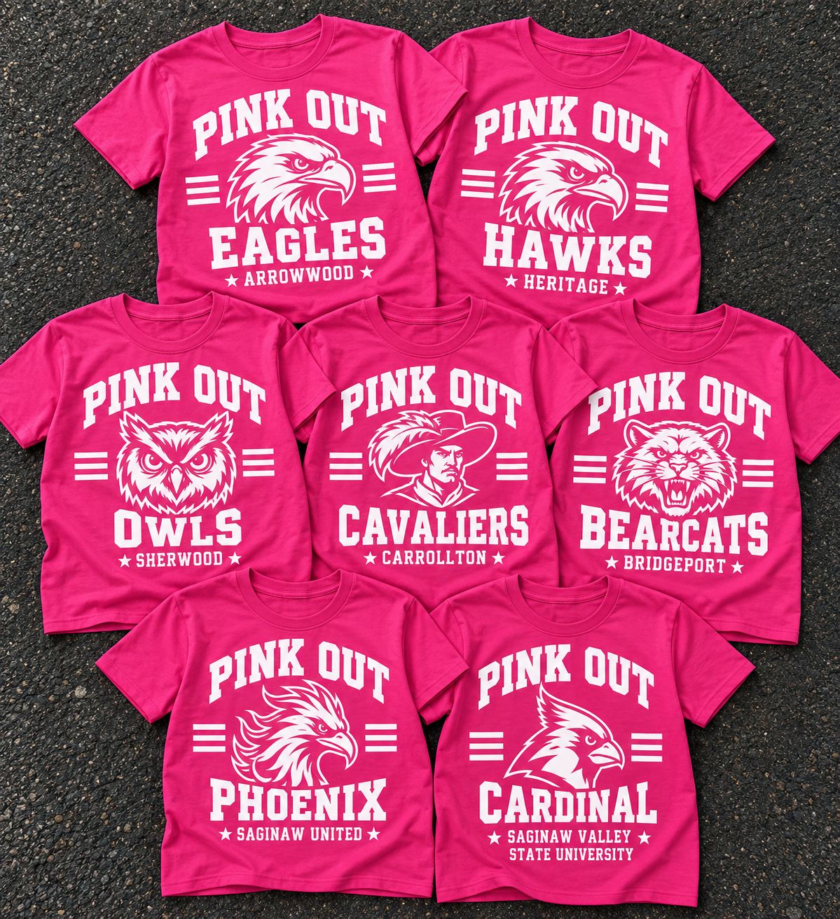 Pink Out School Shirt