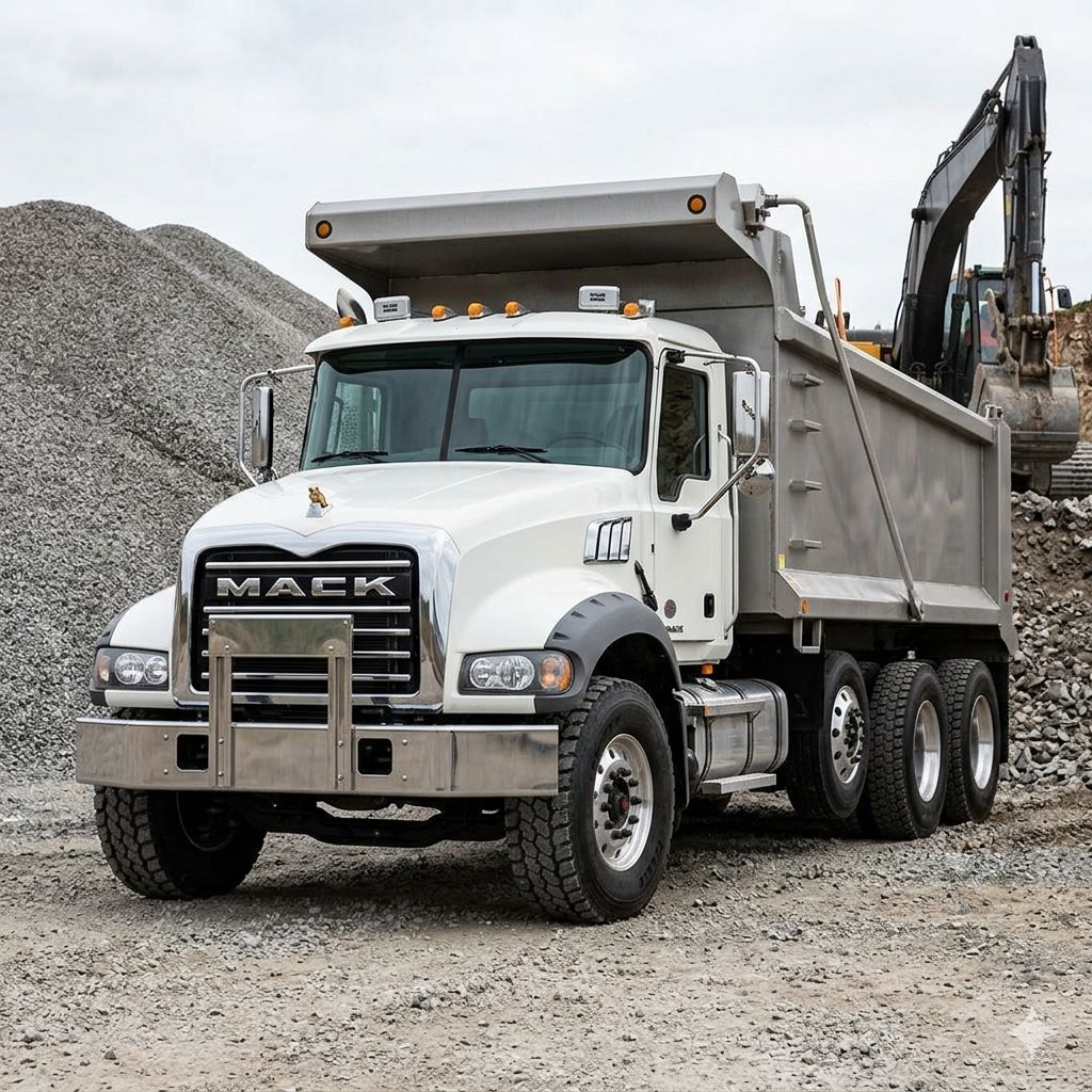 2020 Mack Granite GU813 Dump Truck