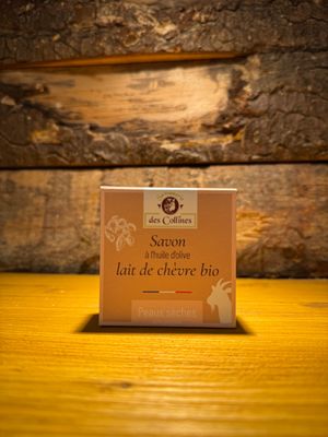Savon lait de chèvre peaux sèches