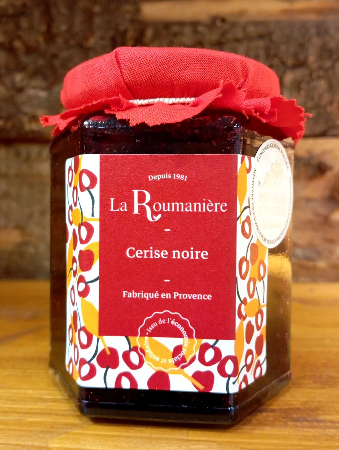 Confiture de Cerise Noire 325 g