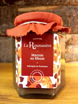 Confiture Marron au rhum 325g